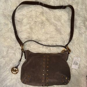 NWT Suede Michael Kors shoulder bag